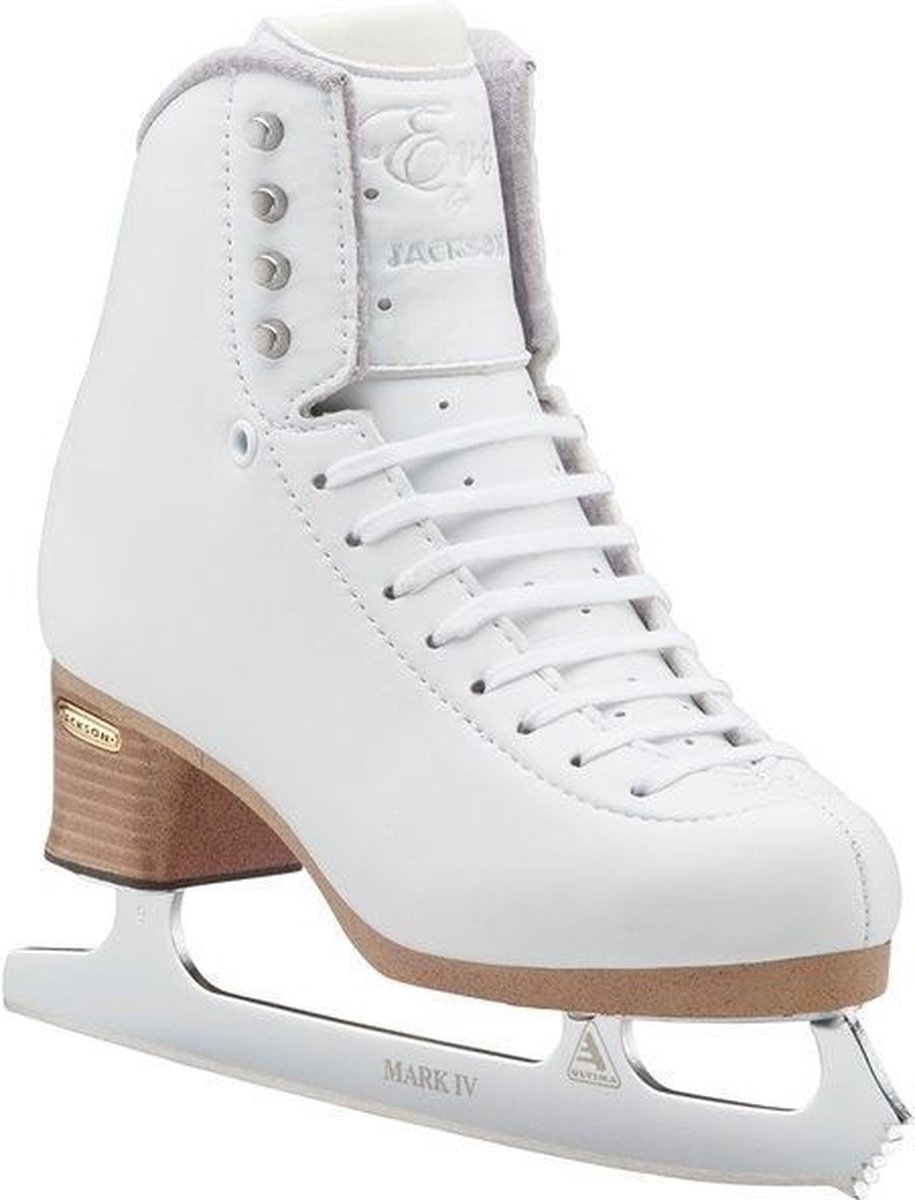 Jackson Womens Evo Kunstschaats met Mark IV IJzer (Regular) Jr. 5.0 / 36 Wit Jackson Womens Evo Kunstschaats met Mark IV IJzer (Regular) Jr. 5.0 / 36 Wit