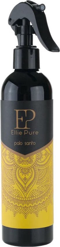 Ellie Pure Healing Collection interieurspray Palo Santo 300 ml - Geurspray ook geschikt voor textiel en in de auto - Roomspray - Huisparfum