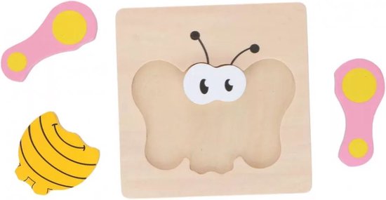 Marionette - Houten Puzzel - Dierenmotief - 1 set van Marionette — afbeelding 2