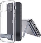 iMoshion Hoesje Geschikt voor iPhone 12 Pro / 12 Hoesje - iMoshion Stand Backcover - Transparant