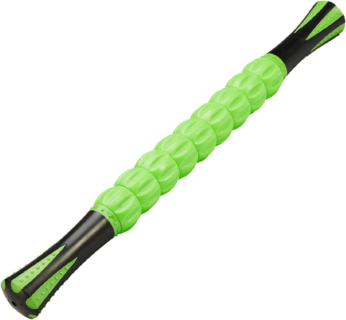 Goedkoopste Massageroller spierroller stick 45 cm met ergonomische handgrepen ultradraagbaar massageapparaat voor myofasciale release, triggerpunttherapie, fysische therapie, zelfmassage en lichaamsherstel