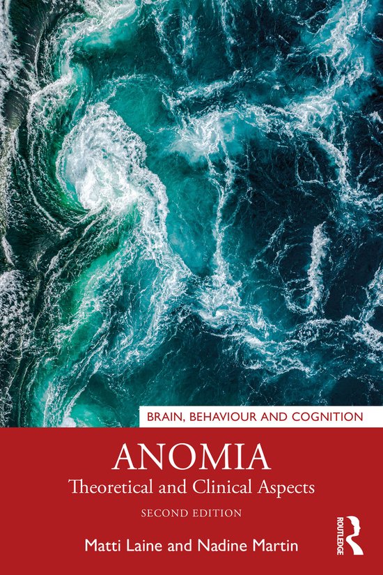 Brain, Behaviour and Cognition- Anomia - cover