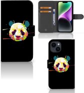 Telefoontas Geschikt voor iPhone 15 Hoesje ontwerpen Panda Color Sinterklaas Cadeautje
