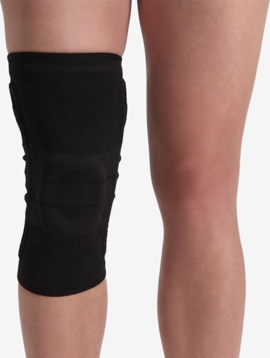 Genouillère Élastique Homme Femme, Respirant Attelle Genou Sport à Sangles  Réglables, Rotulienne Ligamentaire Genouillère avec Stabilisateurs