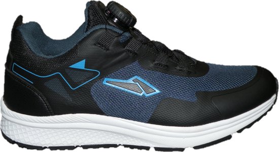 piedro-sport-chris-sneakers-blauw-zwart-vetersluiting