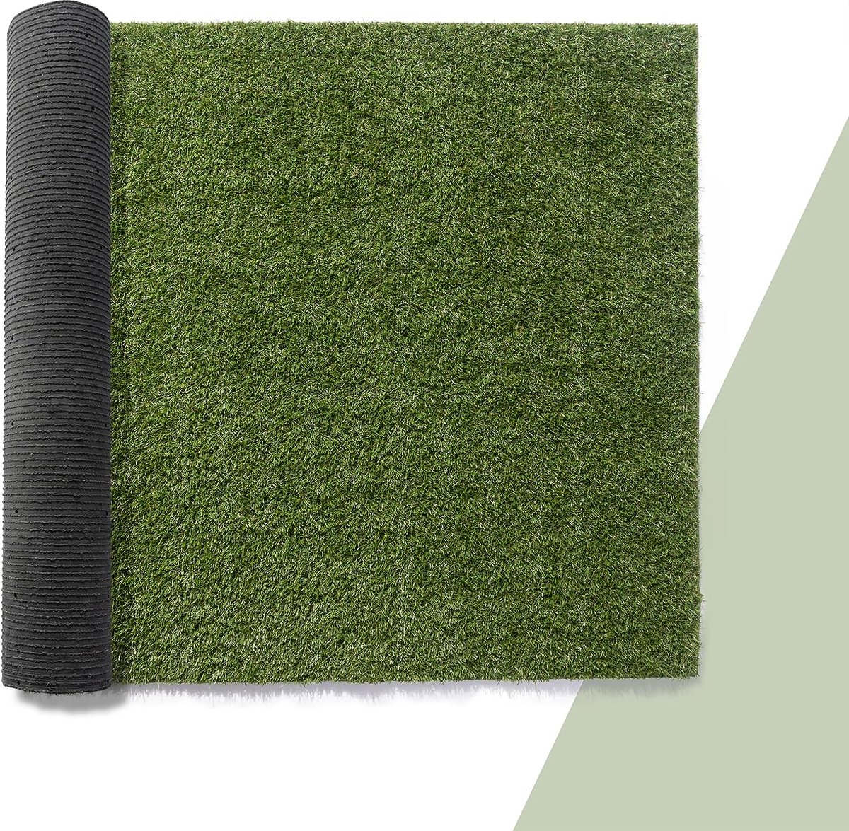 Paco Home Kunstgras Voor Balkon Terras Tuin Grastapijt Wasbaar Natuurlijk Zacht Groen