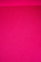 Gebreide stof fuchsia roze uni viscosemix 1 meter - modestoffen voor naaien - stoffen
