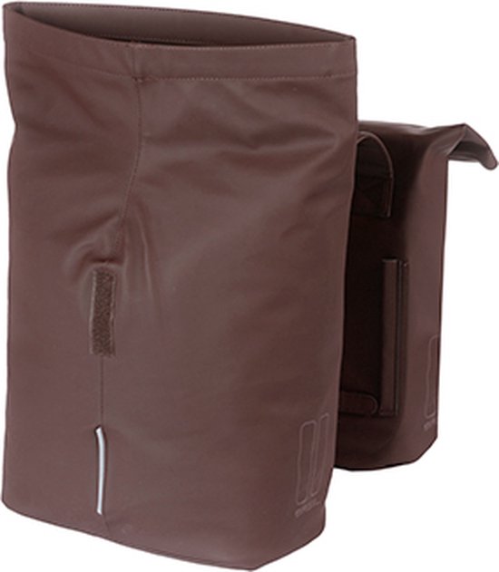 Basil City - Dubbele Fietstas - 32 liter - roasted brown van Basil — afbeelding 5