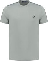 Taped Ringer T-shirt Mannen - Maat XL