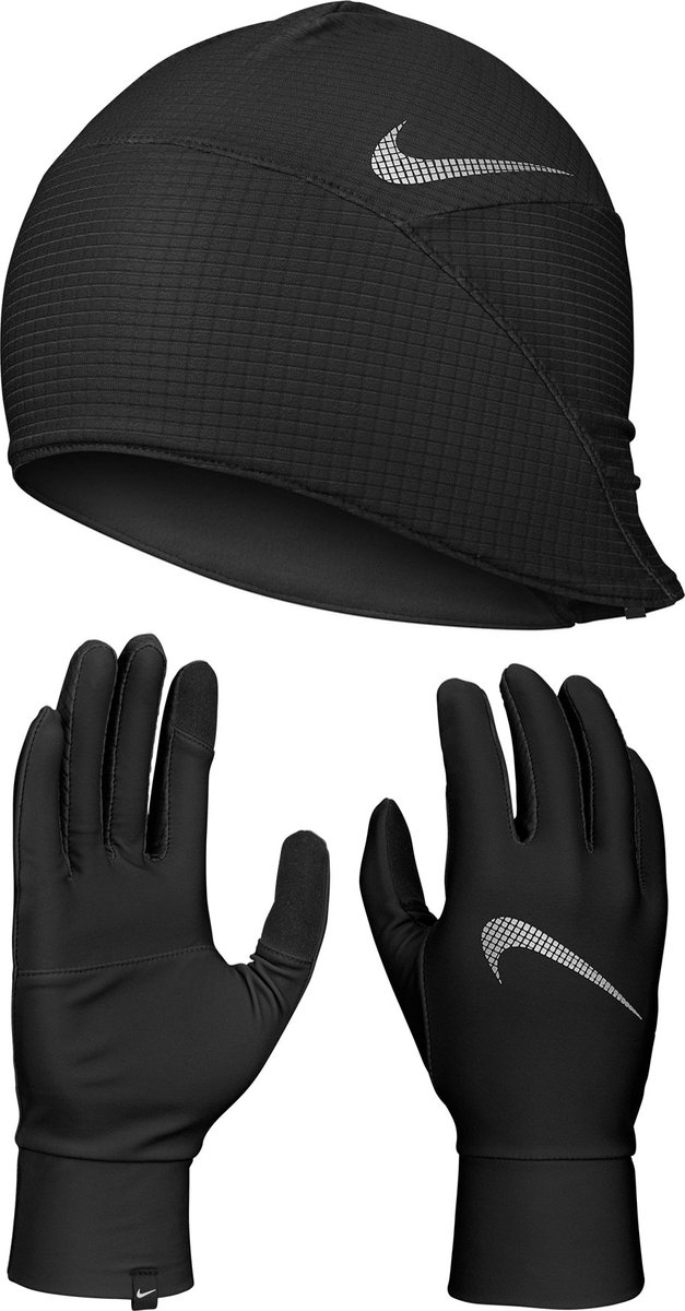 Nike Hardloopset handschoenen en muts - Heren