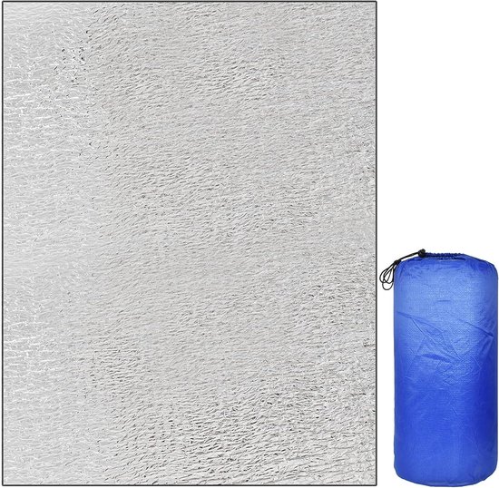 Tapis isolant en aluminium - Tapis en mousse 150 x 200 cm - Tapis