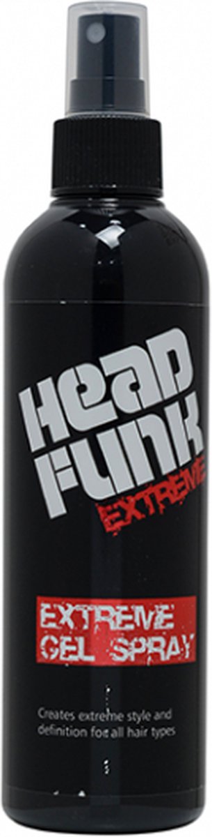 Head funk extreme Hair gel spray 250ml x 12 voordeelverpakking