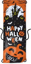 Folat - Deurgordijn Halloween BoOo! (215 x 80cm) - Halloween - Halloween Decoratie - Halloween Versiering