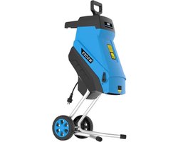 Tuinhakselaar - Hakselaar - (onderhoudsarm, zelfsluitend, opvangzak van 45 liter, transportwielen, 2500 W motorvermogen), 63 x 32 cm