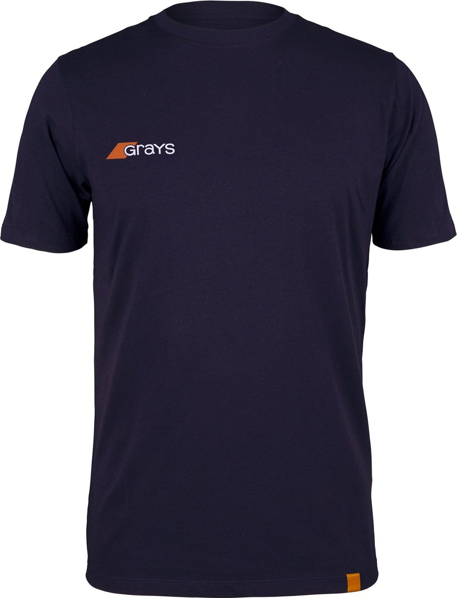 Grays hockeykleding Tee Tangent Jnr Donkerblauw - maat 128