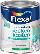 Flexa Mooi Makkelijk - Keukenkasten Mat - Warm Colour 8 - 0,75l