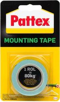 Ruban de montage Pattex - 19mm - 1.5mtr - MilkyProducts - Ruban de montage double face - Extra fort