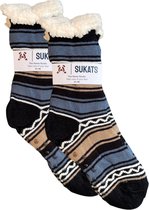 Sukats® Huissokken - Homesocks - Maat 41-46 - Anti-Slip - Fluffy Sokken - Huissokken Heren - Slofsokken - Variant 105 - Meerdere Maten en Varianten