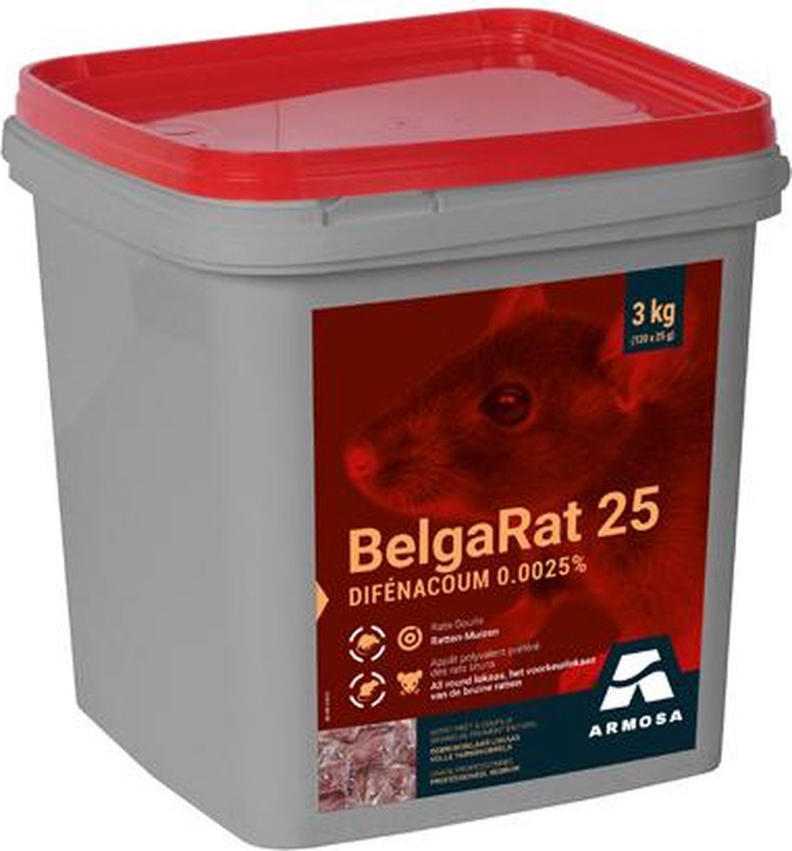 Sachet de céréales anti-rats et anti-souris Barrière Radikal 6