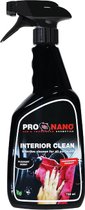 ProNano | Pro Nano Interior Clean 750ml | Nano Technologie | Een universele reiniger voor het schoonmaken van het interieur van uw voertuig. Het product reinigt en herstelt kunststof onderdelen, gelakte oppervlakken, cockpit, bekleding, deuren, etc