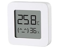 Xiaomi, Mi 2 Temperatuur- en vochtigheidsmonitor met LCD-scherm, Wit