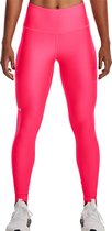 UNDER ARMOUR HeatGear Armour No-Slip Waistband Legging Hoge Taille Dames - Pink Shock / White - S