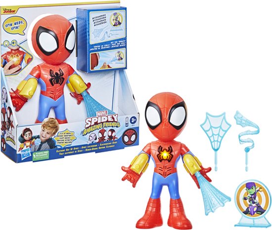Marvel Spidey And His Amazing Friends Electronic Suit Up Spidey - Speelfiguur