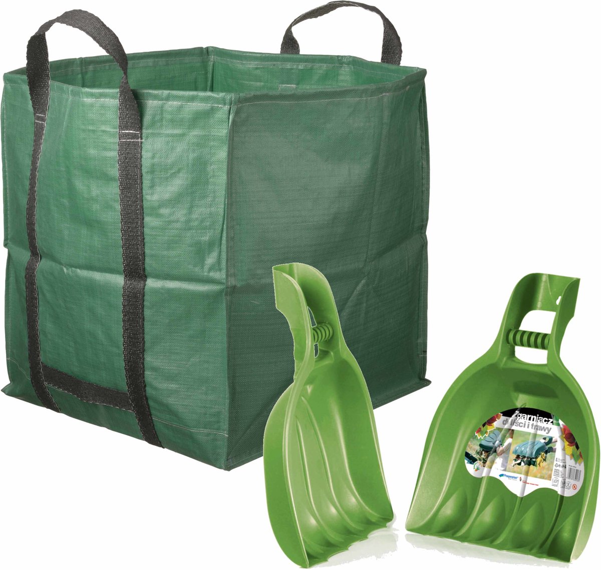 Nixnix - Sac à déchets de Jardin - 1 pièce - 280 litres - 50 kg - Big bag -  Pliable 