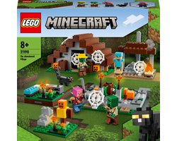 foto van LEGO Minecraft Het verlaten dorp - 21190
