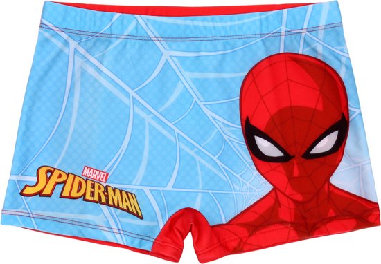 Spider-Man Marvel - Jongens blauwe zwembroek / 104-110
