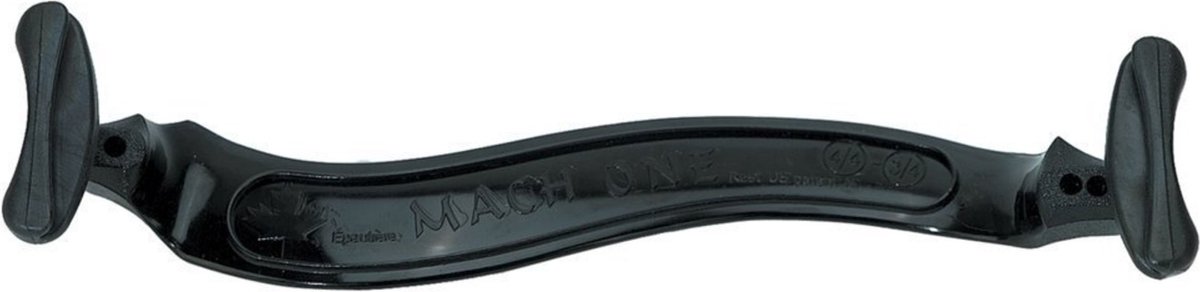 Mach One Violin Shoulder Rest 4/4-3/4 (Black) - Schoudersteun