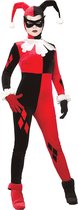 Rubies - Costume Harley Quinn - Costume Harley Quinn Femme - Rouge, Zwart, Wit / Beige - Taille 34-36 - Déguisements - Déguisements