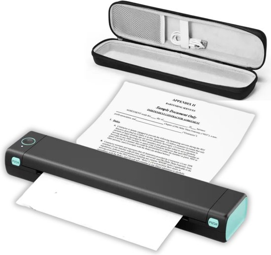 Printer thermique sans fil Neveda® - Fonctionne sur Bluetooth et Wifi - Sans  fil 