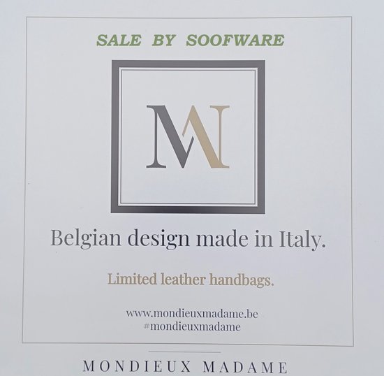 MONDIEUX MADAME - Beauti - zwart - Limited Edition - tas - handtas - gsm tas  -... | bol.com