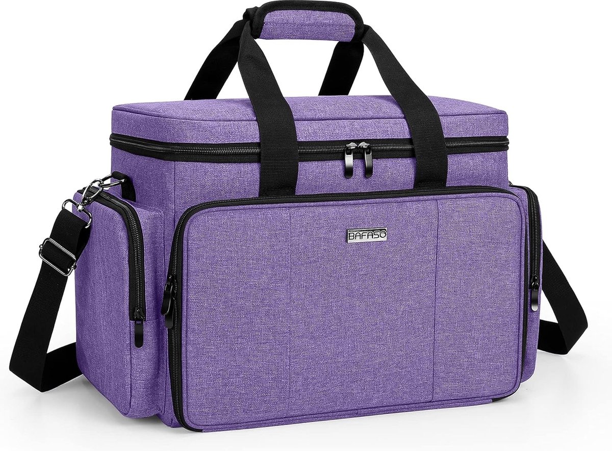 Grand Sac De Rangement Maquillage Avec Séparateurs Réglables - 2 Poches Intérieures, Filet, Bandoulière - Idéal Pour Voyages Et Organisation