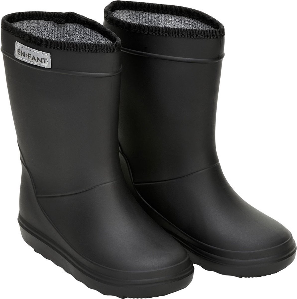 Enfant Rain Boots Solid Regenlaarzen Zwart EU 31