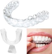2x protège-dents anti-grincement - Prévient le grincement des dents - Protège-dents contre le grincement des dents et le bruxisme - Orthèses de nuit -