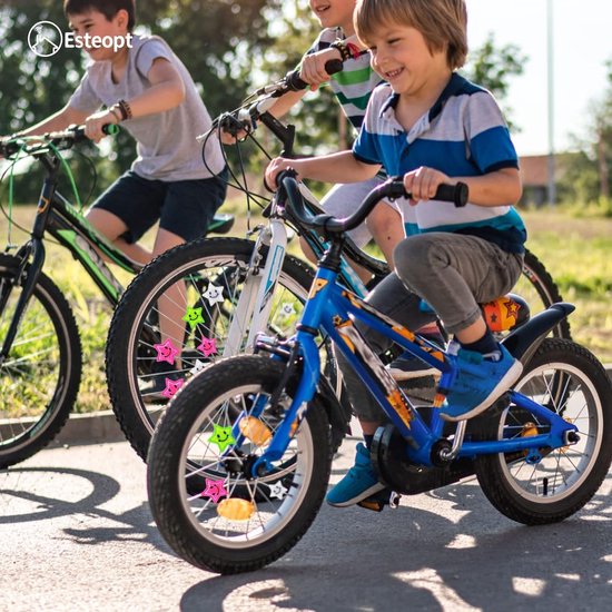 ACONDE Lot De 10 Rayons De Vélo - Étoiles Réfléchissantes