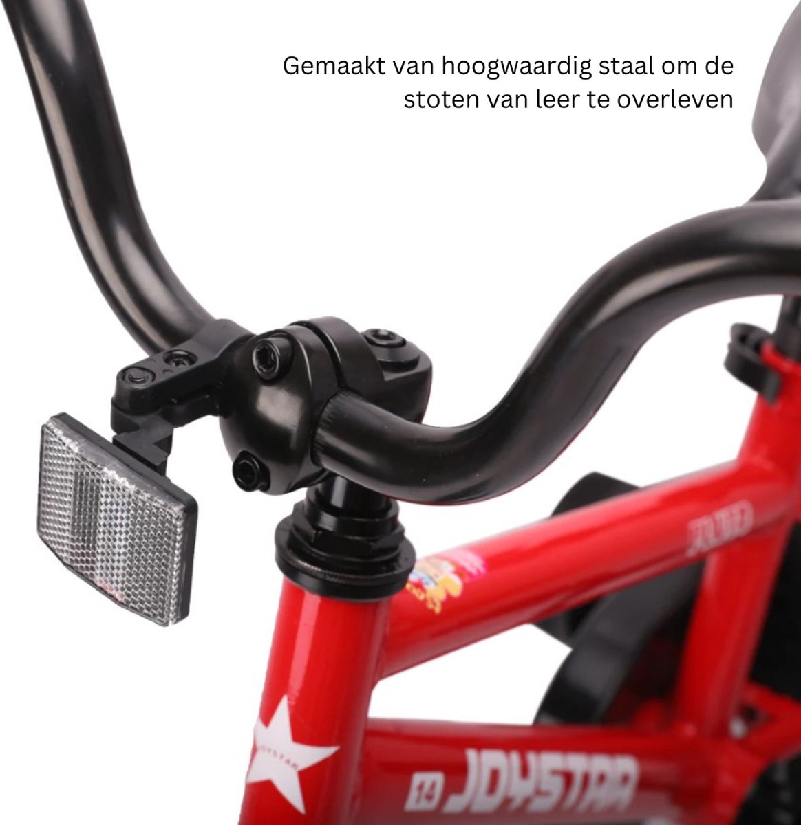 STITCH Totem 14 16 18 inch kinderfiets voor jongens en meisjes, uniseks kinderfiets met steunwielen, blauw/beige/groen/roze