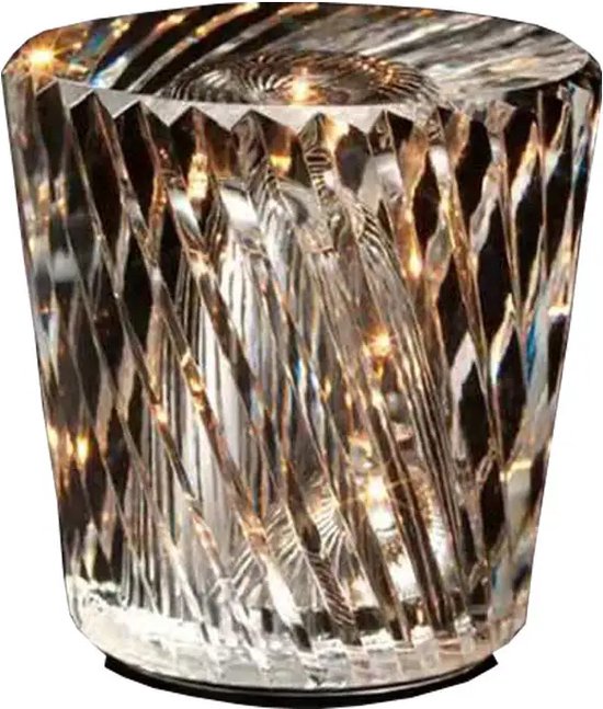 Europese Stijl Tafellamp Moderne Kristallen Tafellamp Slaapkamer Studie Woonkamer Thuis Warm Slaapkamer Nachtkastje Decoratieve Lamp (Kleur: B, Maat: 21 * 45 cm