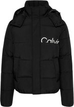 Calvin Klein Essentials Non Down Logo Jacket Heren - Zwart - Maat M