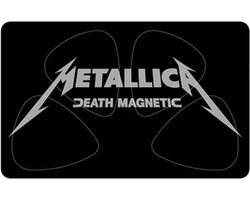 Metallica - Plectrum - Death Magnetic - Pikcard met 4 plectrums