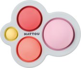 Nattou Silicone - Pop-it speelgoed - 10 cm - Paars