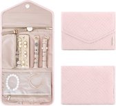 Sieradenorganizer, reisetui, reisaccessoires voor ringen, oorbellen, halskettingen, horloges