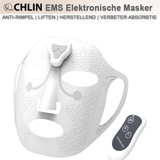 Foto: Cl chlin ems smart gezichtsmasker voor diep voeding en bevordert voeding opnamen anti rimpel anti acne masker gezichtsverzorging masker anti age