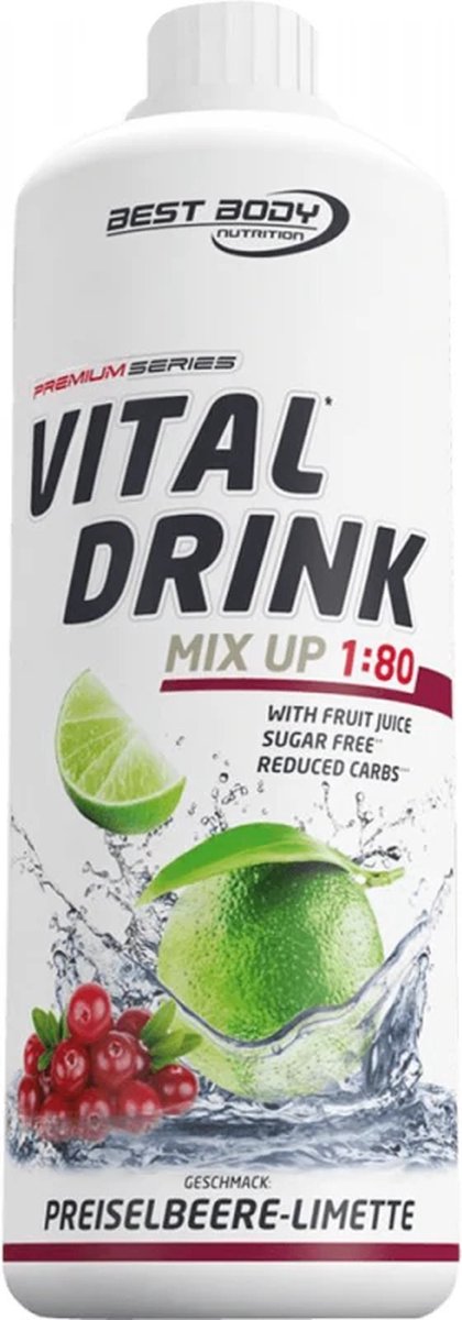Vital Drink Zerop (1000ml) Lingonberry Lime