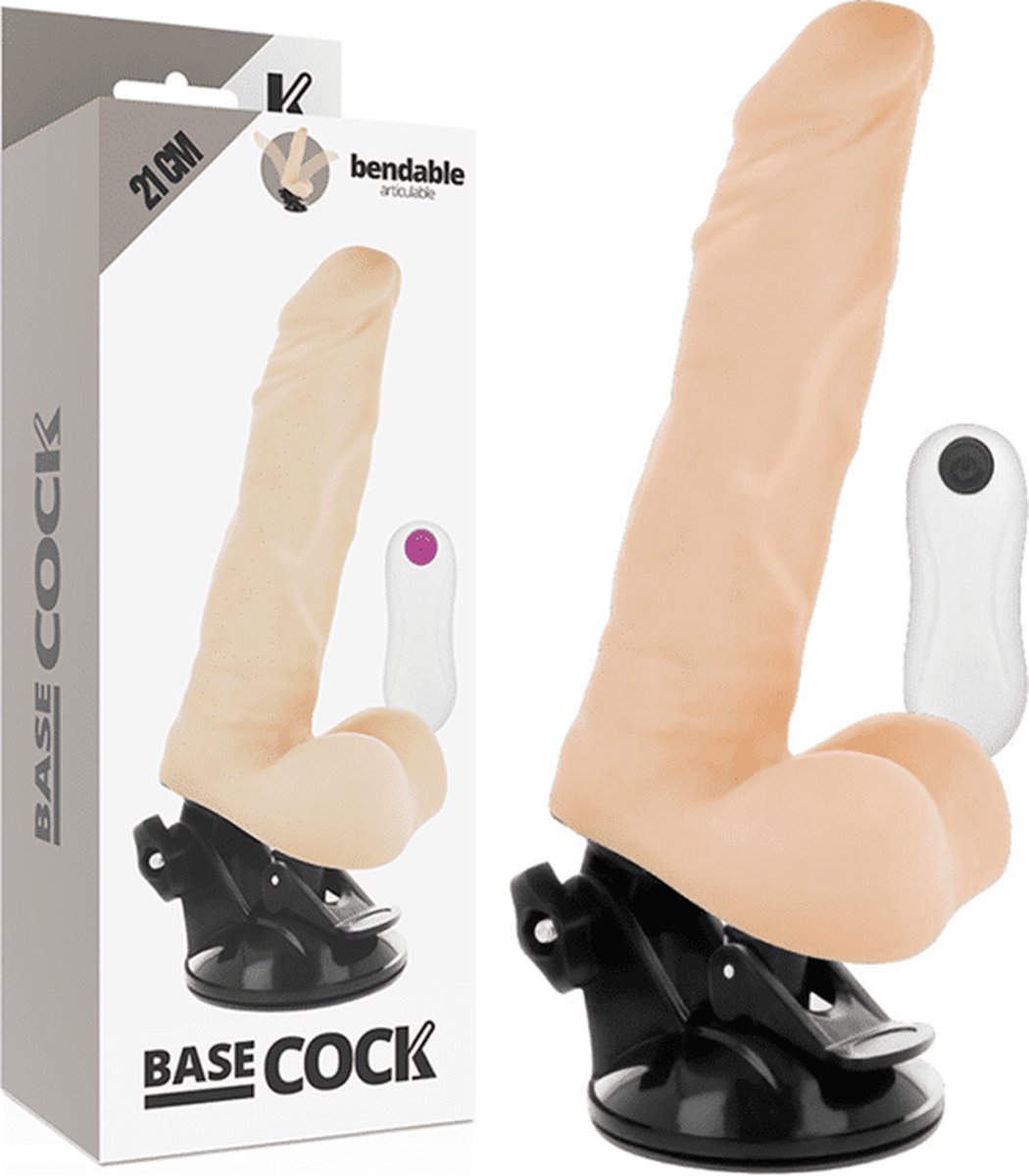 Goedkoopste BASECOCK | Basecock Realistic Bendable Remote Control Flesh 21 Cm