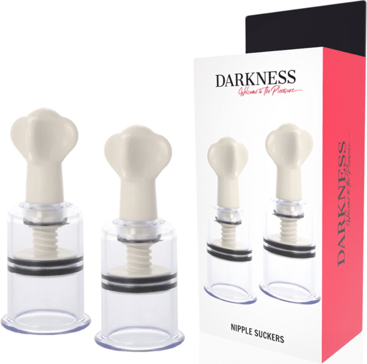 Goedkoopste DARKNESS SENSATIONS | Darkness Nipple Suckers 5 Cm Diameter | SEX TOY FOR COUPLES | BDSM | FETISH | BONDAGE | SEX TOY | SEX GAMES