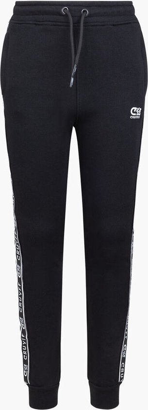 Cruyff Joggingbroek Xicota Black/White - Maat 152