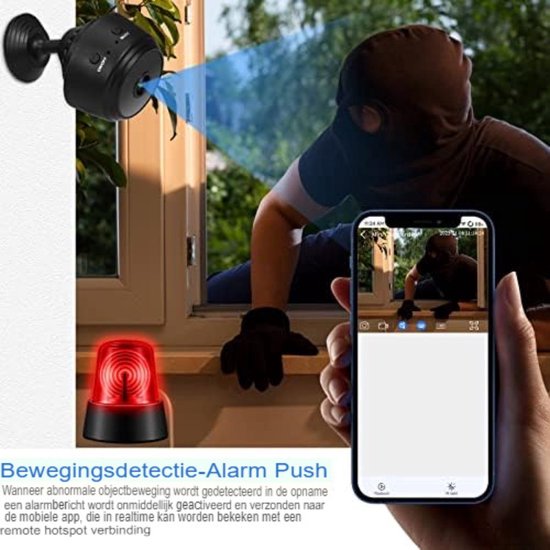 Cctv Camerasysteem - Camera Beveiliging Draadloos Wifi - Wifi Beveiligingscamera Set Buiten - Zwart van Blokker — afbeelding 2